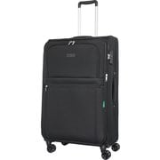 ソフトキャリーケース ソフト/ファスナータイプ 拡張タイプ 旅行日数目安:1週間以上 97L/拡張時116L TSロック搭載 ブラック KC-0238-74