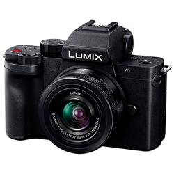 パナソニック Panasonic DC-G100DV-K [LUMIX G100D Vキット 標準ズームレンズキット （ボディ ブラック  フォーサーズセンサー ミラーレスカメラ＋LUMIX G VARIO 12-32mm F3.5-5.6 ASPH. MEGA  O.I.S.＋トライポッドグリップ DMW ... - ヨドバシ.com