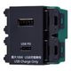 WN1477B [埋込充電用USBコンセント2ポート 18W USB-A・C ブラック]