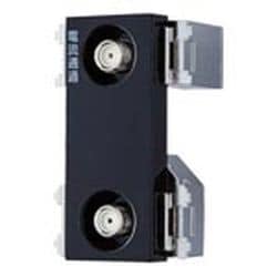 埋込高シールドテレビターミナル2端子 電流通過形 10~3224MHz ブラック WCS3824B