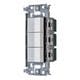 WNSS50224W [SO-STYLE 埋込スイッチセット スイッチC×2、E マットホワイト]