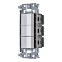 WNSS50224W [SO-STYLE 埋込スイッチセット スイッチC×2、E マットホワイト]