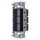 WNSS50242B [SO-STYLE 埋込スイッチセット スイッチC、E、C マットブラック]