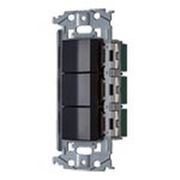 WNSS50242B [SO-STYLE 埋込スイッチセット スイッチC、E、C マットブラック]