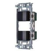 WNSS50292B [SO-STYLE 埋込スイッチセット スイッチC×2 マットブラック]