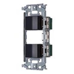 WNSS50294B [SO-STYLE 埋込スイッチセット スイッチC、E マットブラック]