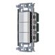 WNSS50422W [SO-STYLE 埋込スイッチセット スイッチE、C×2 マットホワイト]
