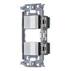 WNSS50494W [SO-STYLE 埋込スイッチセット スイッチE×2 マットホワイト]