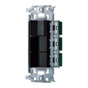 WNSS51588B [SO-STYLE 埋込スイッチセット ほたるスイッチC、パイロットスイッチC 0.5A×2 マットブラック]