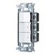 WNSS51588W [SO-STYLE 埋込スイッチセット ほたるスイッチC、パイロットスイッチC 0.5A×2 マットホワイト]
