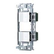 WNSS51595W [SO-STYLE 埋込スイッチセット ほたるスイッチC×2 マットホワイト]