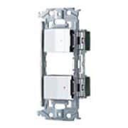 WNSS51598W [SO-STYLE 埋込スイッチセット ほたるスイッチC、パイロットスイッチC 0.5A マットホワイト]