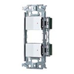 WNSS51797W [SO-STYLE 埋込スイッチセット パイロットスイッチC 4A×2 マットホワイト]