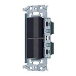 WNSS52492B [SO-STYLE 埋込ロングハンドルスイッチセット スイッチE、C マットブラック]