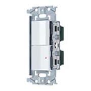 WNSS53598W [SO-STYLE 埋込ロングハンドルスイッチセット ほたるスイッチC、パイロットスイッチC 0.5A マットホワイト]
