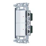 WNSS53898W [SO-STYLE 埋込ロングハンドルスイッチセット パイロットスイッチC 0.5A×2 マットホワイト]