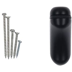 棚グリップA型 黒艶消 1個入 98315