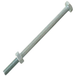 F042 [ユニ六角ボルトN付 3/8×150mm]