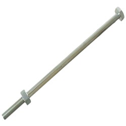 F044 [ユニ六角ボルトN付 3/8×210mm]