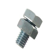 F048 [ユニクロ六角ボルトN付 1/2×25mm]