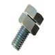 F049 [ユニクロ六角ボルトN付 1/2×32mm]