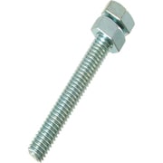 F054 [ユニクロ六角ボルトN付 1/2×90mm]