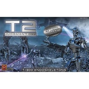 PH9217 1/32 ターミネーター2 T-800 エンドスケルトン 5体セット クロームメッキ仕様 [組立式プラスチックモデル]