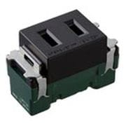 WN1001MB [SO-STYLE 埋込コンセント マットブラック]