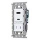 WTL147740MW [SO-STYLE 埋込充電用USBコンセント2ポート 18W USB-A・C 扉付コンセント付 マットセラミックホワイト]