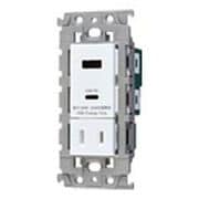 WTL147740MW [SO-STYLE 埋込充電用USBコンセント2ポート 18W USB-A・C 扉付コンセント付 マットセラミックホワイト]