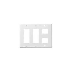 WN7508SWK [クラシックシリーズ 新金属コンセントプレート 8コ用 ホワイト]