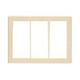 WT8339F [コスモシリーズワイド21 スクエア用簡易耐火用スイッチプレート トリプル+トリプル+トリプルスイッチ用 ベージュ]