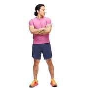エアロライト ラン ショートスリーブ AIROLITE RUN SHORT SLEEVE 1151071 (BET)BEET ROOT Mサイズ [ランニングウェア シャツ メンズ]