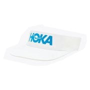 ホカロゴバイザー HOKA LOGO VISOR 1151213 (WHT)ホワイト [スポーツウェア アクセサリ サンバイザー]