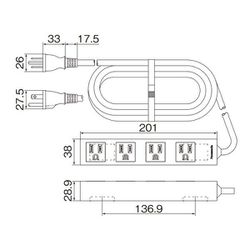 Amazon.co.jp: パナソニック(Panasonic) S-OAタップ 接地15A形 2