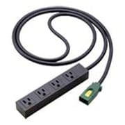 EASYワイヤリング分岐ケーブル方式ハーネス用S-OAタップ 接地2P15A 4コ口 5m マットブラック WFS6554MB