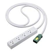 EASYワイヤリング分岐ケーブル方式ハーネス用S-OAタップ 接地2P15A 4コ口 5m マットホワイト WFS6554MW