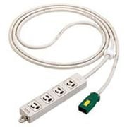 ハーネス用OAタップ 4コ口抜け止めアース付電源表示ランプ付 3M グレー WFA66347HG