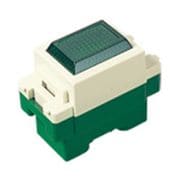 WN3031GK [フルカラー 埋込パイロットランプ 電圧検知型 緑]