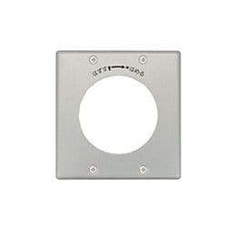 WN9516 [フルコート加工 新金属コンセントプレートφ71.5]