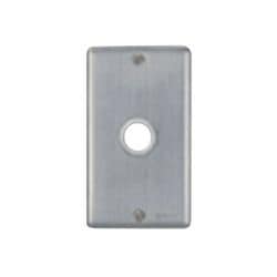 WN7561 [フルコート加工 新金属大穴電話線プレート 1連]