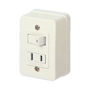 WS3901W [コンセント付タンブラスイッチ ハイ角連用]