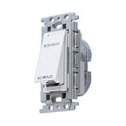 WTH1621W [コスモシリーズワイド21 埋込光コンセント SC1心 ホワイト]
