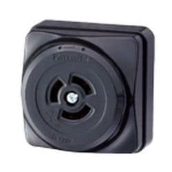 引掛露出コンセント 接地2P 15A ブラック WK2315K