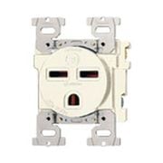 WF3630W [埋込コンセント 接地2P 30A ミルキーホワイト]