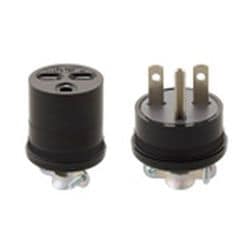 WA1615 [コードコネクタ セット品 接地2P15A250V ブラック]