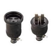 WA3630 [防水ゴムコードコネクタ セット品 接地2P30A]