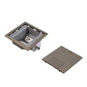 DUM6300MA [マルチフロアコンスクエア 電源ユニット L型 ブラウンメタリック]