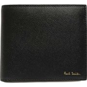 M1A4833 KMINTI 79 BLACK [二つ折り小銭入れ付き財布]