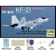 TF-B10 1/72 現用 韓国空軍 KF-21ボラメ ステルス戦闘機「005」デカールセット 計測プローブ付 （アカデミー用） [プラモデル用品]